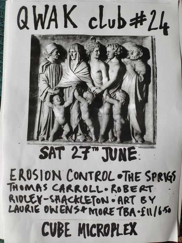 Picture for event Erosion Control + The Sprigs + Thomas Carroll + Robert Ridley-Shackleton
