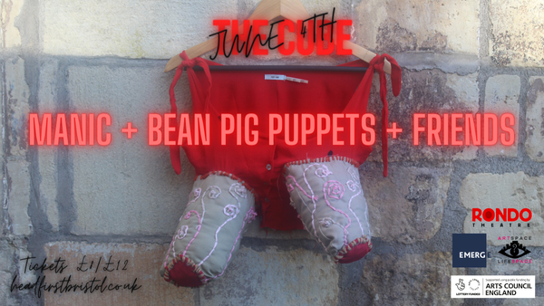 Picture for event Manic + Bean Pig Puppets + Friends!
