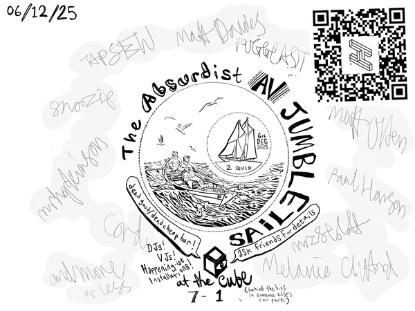 Picture for event The Absurdist A/V JUMBLE SAIL