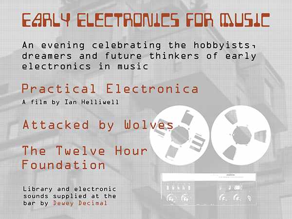 Picture for event Early Electronics for Music