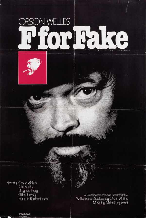 Picture for event F for Fake (Film, Exhibition & Performance)