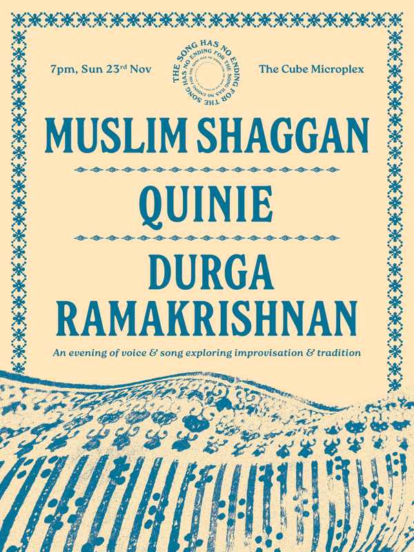 Picture for event Voices w/ Muslim Shaggan / Quinie / Durga Ramakrishnan